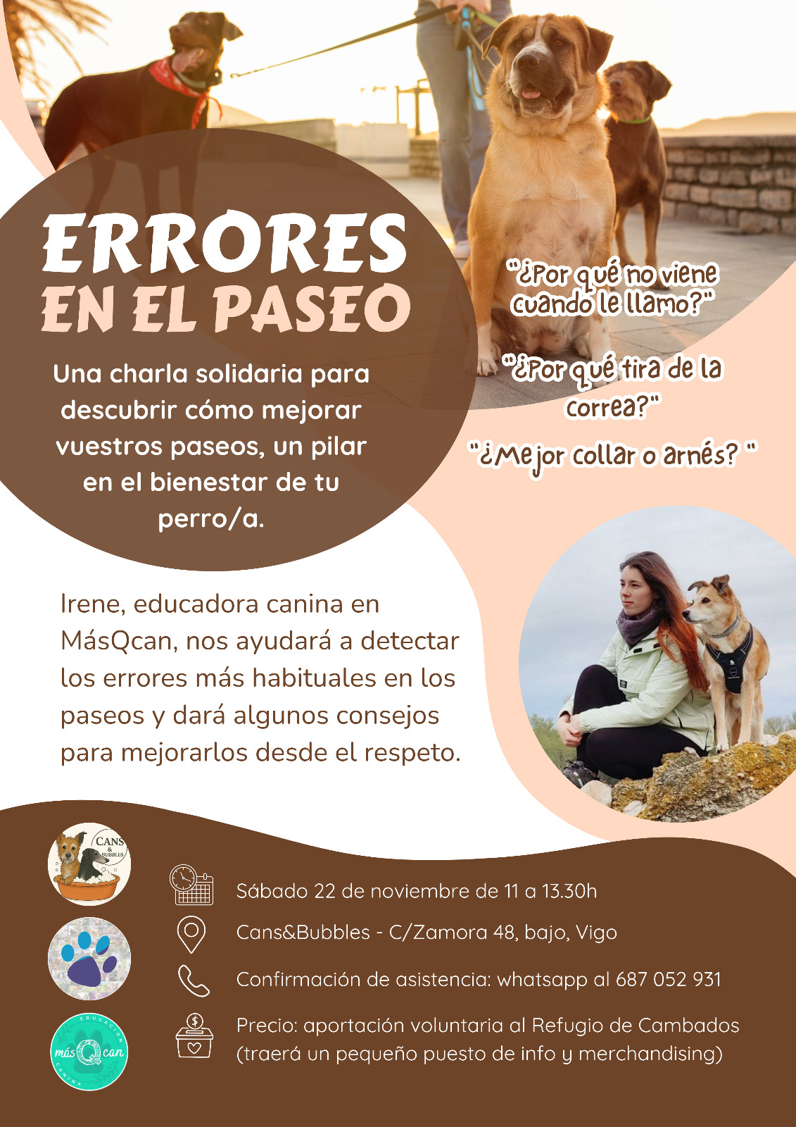 Eventos pasados: Taller "Errores en el paseo"