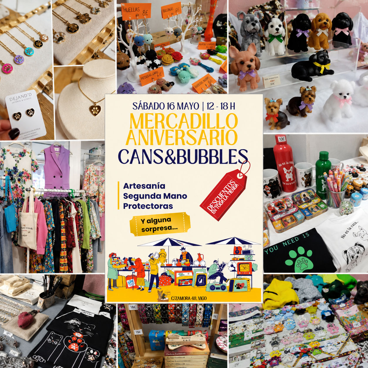 Mercadillo 1º Aniversario