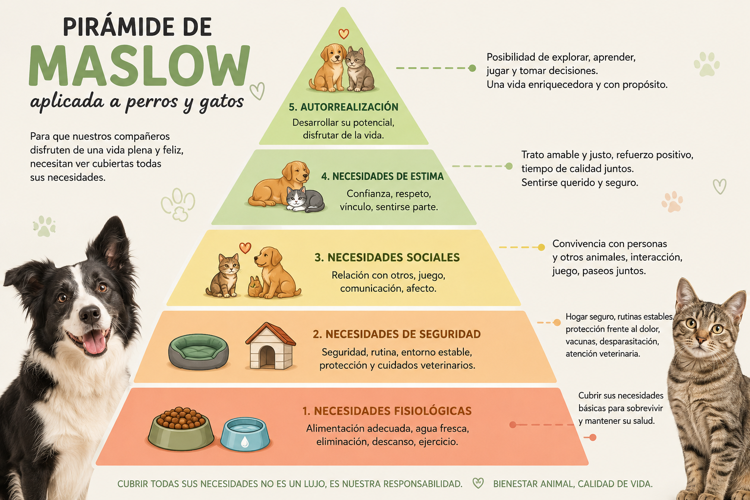 El maltrato animal no sólo consiste en abandonar o lastimar físicamente